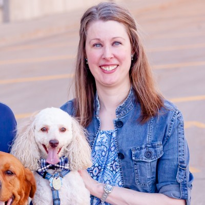 headshot of your instructor, Kim Rensch